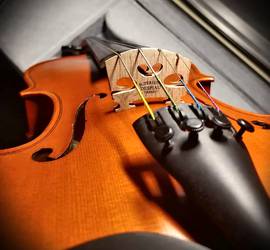 Monthly Rental: 2021 | CN | Adjusted Eastman Strings VL140 | Ivan Dunov Prelude 4/4 Violin | New Bridge | Warm Tone
