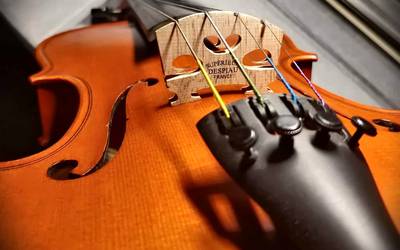 Monthly Rental: 2021 | CN | Adjusted Eastman Strings VL140 | Ivan Dunov Prelude 4/4 Violin | New Bridge | Warm Tone