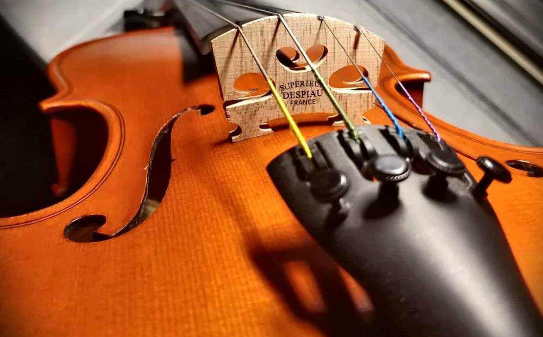 Monthly Rental: 2021 | CN | Adjusted Eastman Strings VL140 | Ivan Dunov Prelude 4/4 Violin | New Bridge | Warm Tone