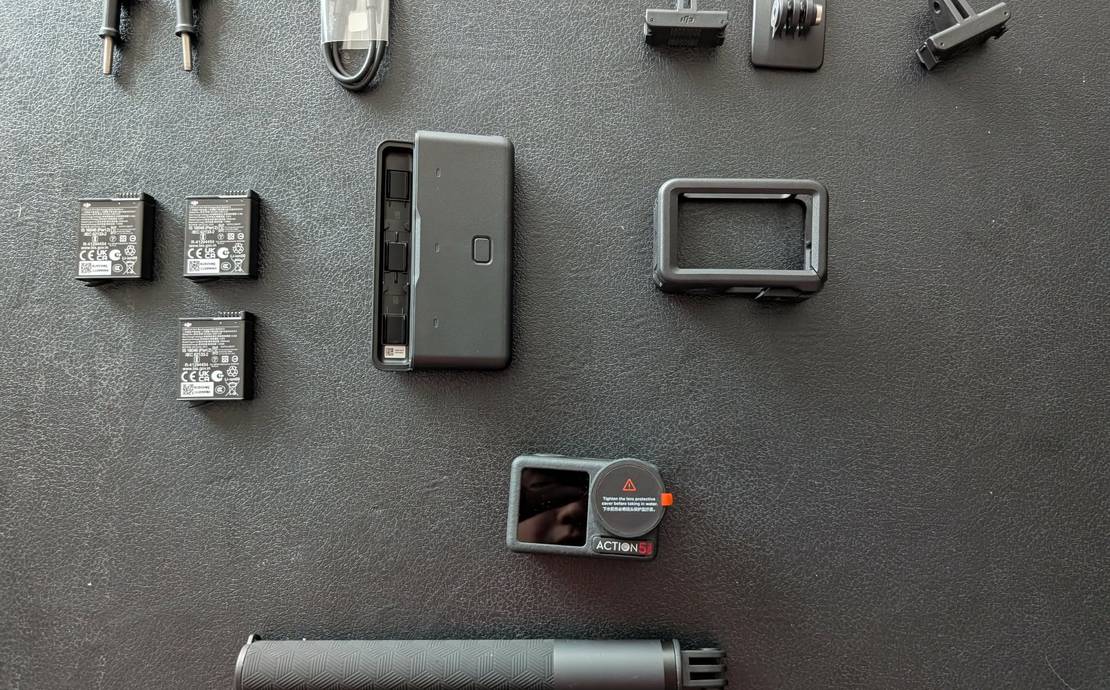 DJI Osmo Action 5 Pro Adventure Combo (3 Batteries + 1.5m Rod)