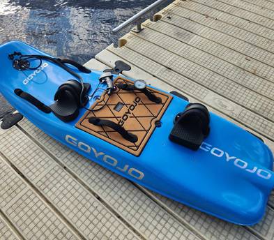 GOYOJO 10KW Entry-Level Electric Surfboard (Like JetSurf) JetBoard with Carrying Carts