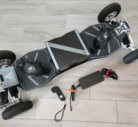 Acedeck NYX Z3 Offroad Electric Mountainboard eSkate Skateboard with MBS Bindings