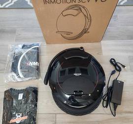 INMOTION V5F - The Smallest Entry-level EUC Electric Unicycle + Cover