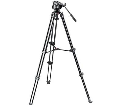 Manfrotto 503HDV Video Fluid Head and Tripod