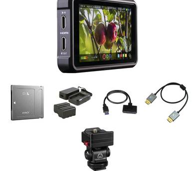 Atomos Ninja V 5" 4K Recorder and Monitor Kit Package with SSD & Mount
