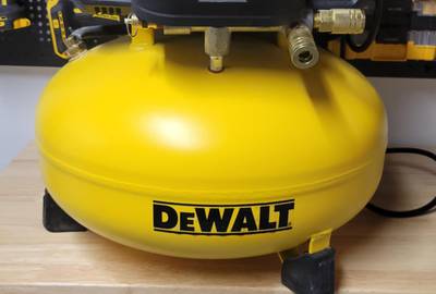 DEWALT Pancake Air Compressor, 6 Gallon, 165 PSI