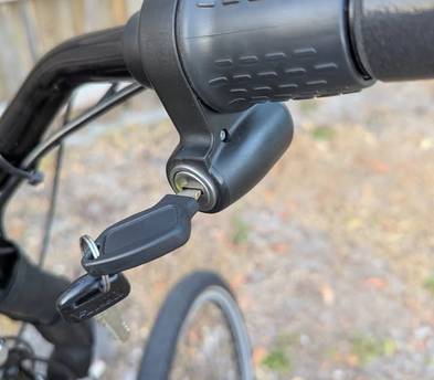 High-end Police Fuji e-bike