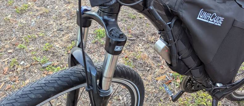 High-end Police Fuji e-bike