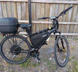 High-end Police Fuji e-bike