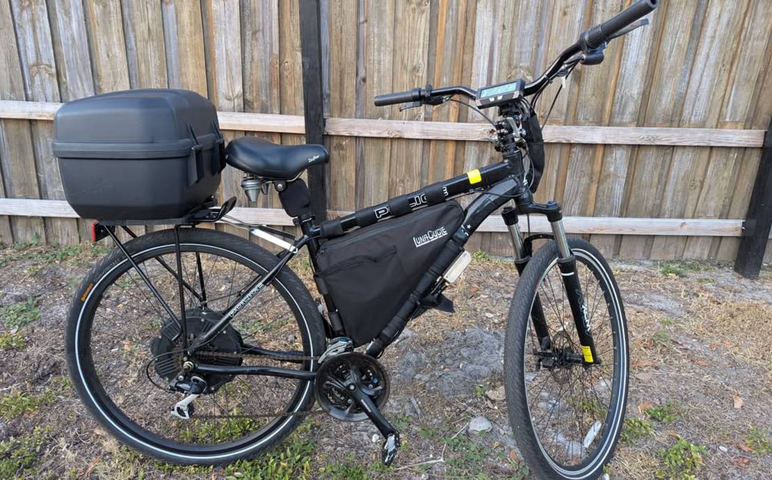 High-end Police Fuji e-bike