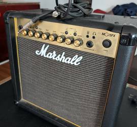 Marshall mg15fx 15w guitar amp (includes 1 cable)