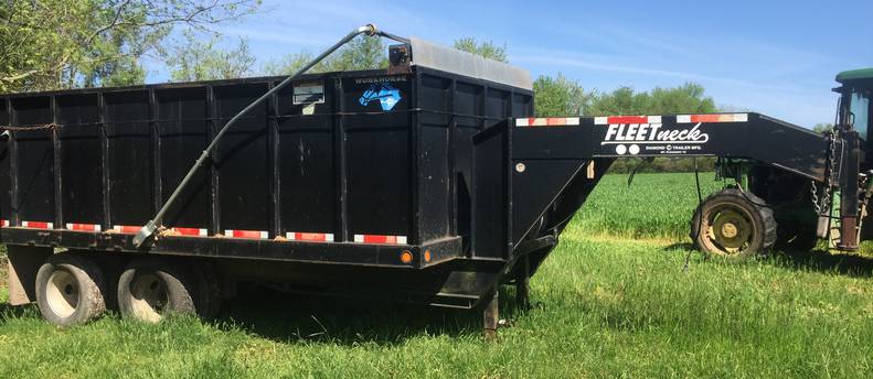 Fleetneck Gooseneck Dump Trailer