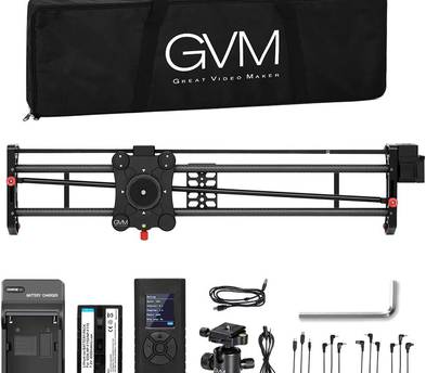 GVM GP-120QD Motorized Carbon Fiber Video Camera Slider (48")