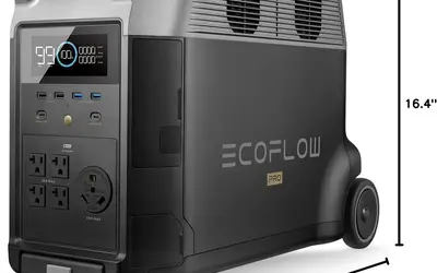 EcoFlow DELTA Pro 3600Wh Portable Power Station Battery Electric Generator