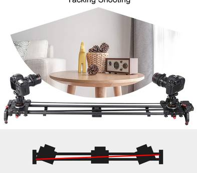 GVM GP-120QD Motorized Carbon Fiber Video Camera Slider (48")