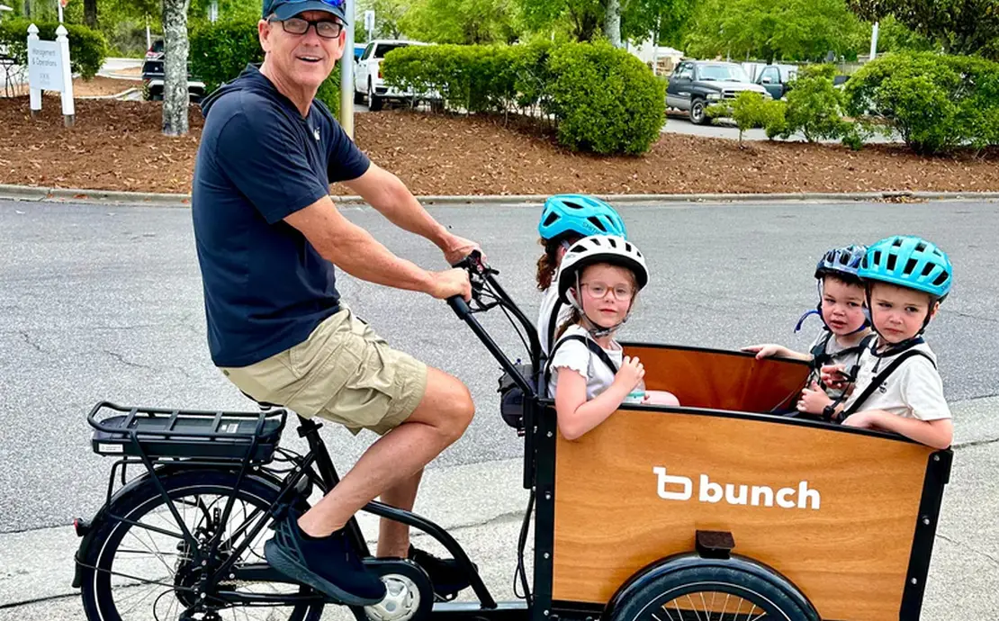 Bunch Bike Original Electric Cargo Trike For Families