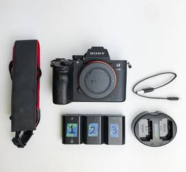 Sony A7 III A7III 24 MP 4k Full-Frame Mirrorless Camera w/EXTRAS