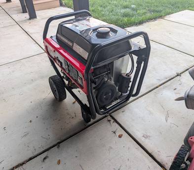 7,000W Portable Generator (10,500W Starting) – Craftsman