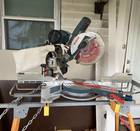 10” Bosch Miter Saw-with stand/roll bars