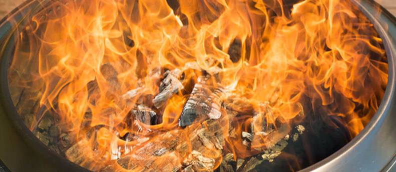 Solo stove bonfire fire pit, Safe and no mess.