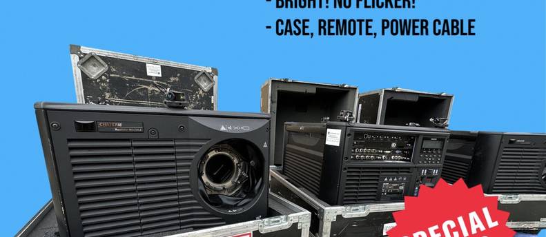 20,000 lumen professional event projector