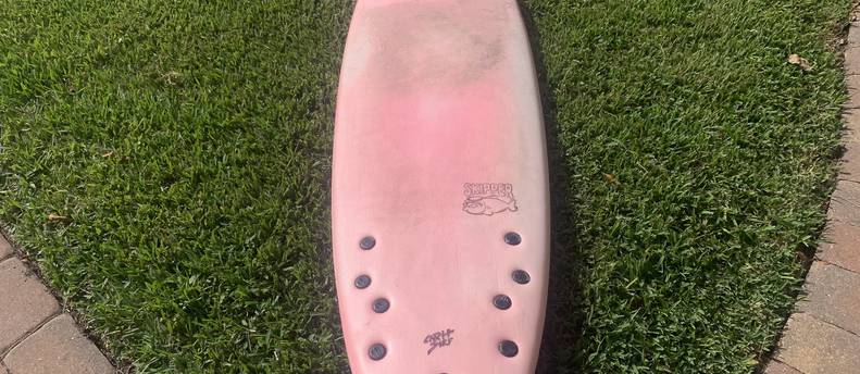 6’6” Jamie O’Brien Odyssey softy 55 L