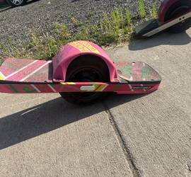 Onewheel XR with enduro tire