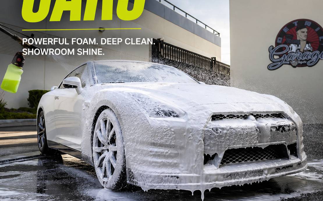 Professional Pressure Washer + Surface Cleaner + Foam Cannon (Driveways, Patios, Cars)