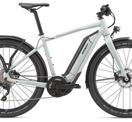 E-Bike - Giant Quick E+ - Large Frame W/bags