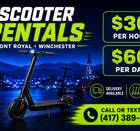 E-scooter front royal and winchester