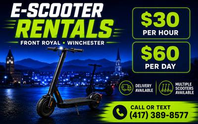 Scooter rental in Front Royal