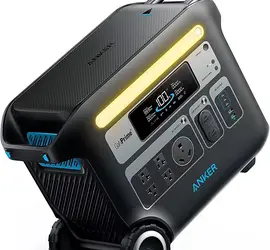 Anker SOLIX F2000 Portable Power Station 2400W Solar Generator 2048Wh