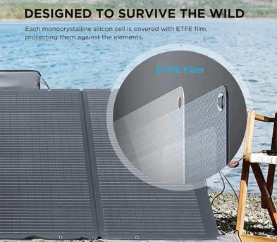 EcoFlow 400W Solar Panel Outdoor Camping Battery Station Generator Foldable