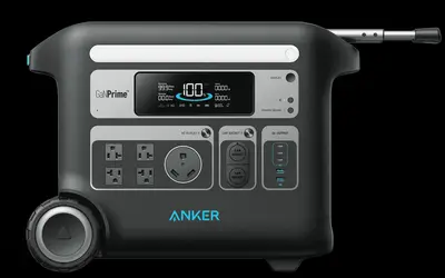Anker SOLIX F2000 Portable Power Station 2400W Solar Generator 2048Wh