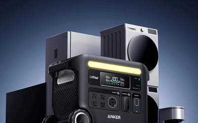Anker SOLIX F2600+Expansion Battery Power Station 5120Wh TOTAL Solar Portable Generator 2400W