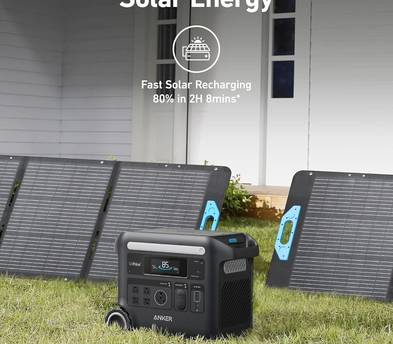 Anker SOLIX F2600 Portable Power Station Generator- 2560Wh｜2400W