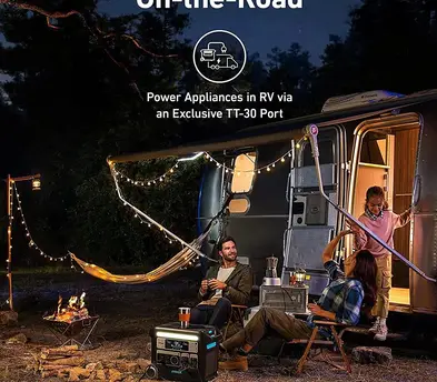 Anker SOLIX F2000 Portable Power Station 2400W Solar Generator 2048Wh