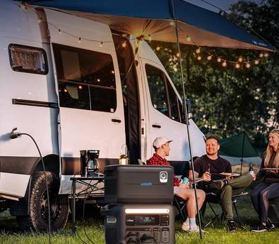 Anker SOLIX F2000+Expansion Battery Power Station 4548Wh TOTAL Solar Portable Generator 2400W