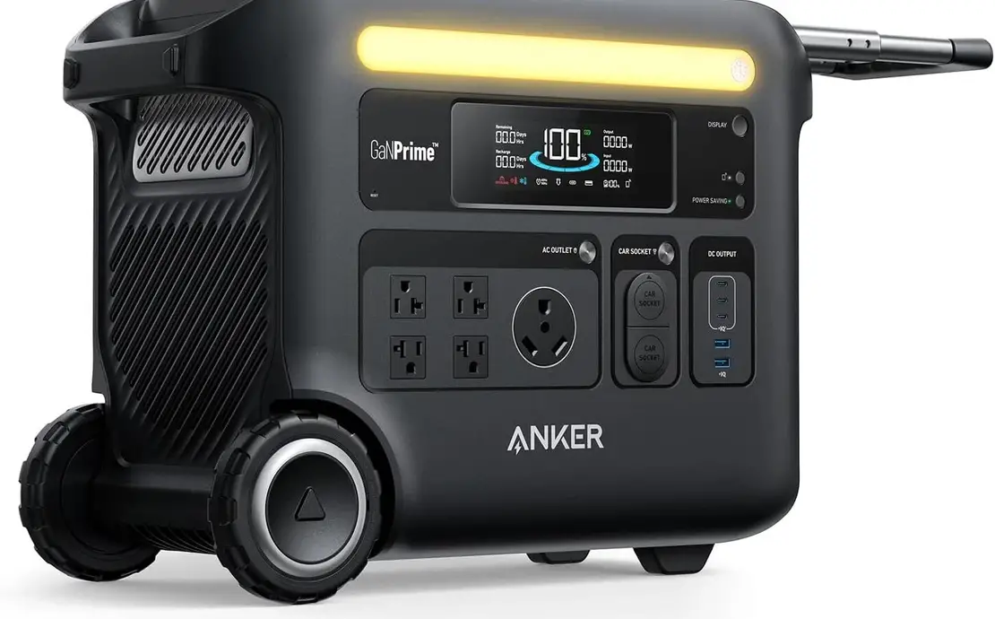 Anker SOLIX F2600 Portable Power Station Generator- 2560Wh｜2400W