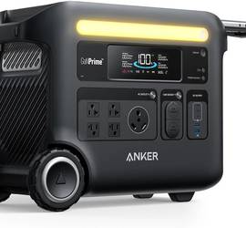 Anker SOLIX F2600 Portable Power Station Generator- 2560Wh｜2400W