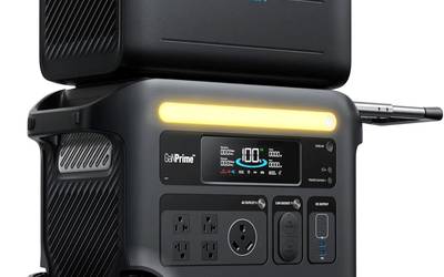 Anker SOLIX F2000+Expansion Battery Power Station 4548Wh TOTAL Solar Portable Generator 2400W