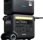 Anker SOLIX F2000+Expansion Battery Power Station 4548Wh TOTAL Solar Portable Generator 2400W
