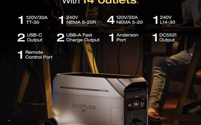 portable power station battery P5000 Portable Power Station 5120Wh/2200W P5000 Home Battery Backup