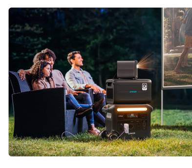 Anker SOLIX F2000+Expansion Battery Power Station 4548Wh TOTAL Solar Portable Generator 2400W