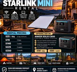 Starlink Mini Rental