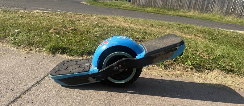 Onewheel GT with lightning rails and GOAT treaded tire