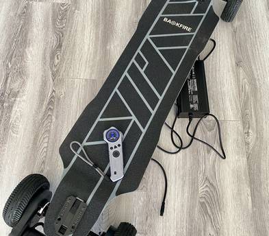 Hammer-S Electric Skateboard (31mi) Sledge by Backfire
