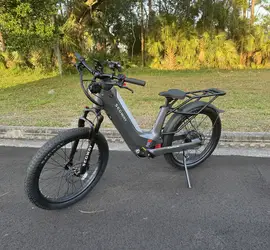 Futuristic Segway Xafari E-Bike - Up to 88 Mile Range!
