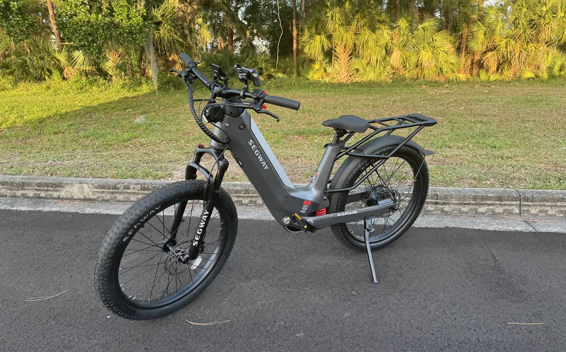 Futuristic Segway Xafari E-Bike - Up to 88 Mile Range!