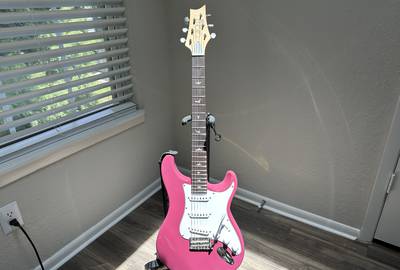 PRS SE Silver Sky Dragon Fruit Electric Guitar